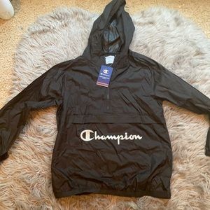 brand new champion rain hoodie
